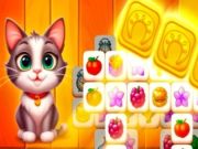 Jeu Cat Town Tile Match Puzzle  en ligne