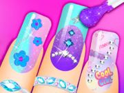 Jeu Livre de coloriage: nail art  en ligne