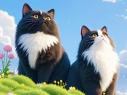 Jeu Puzzle de puzzle: Napte de chat  en ligne