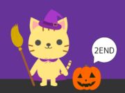 Jeu Cat et Halloween Escape  en ligne