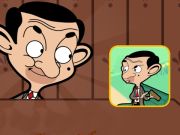 Jeu Mr Bean Solve Puzzle  en ligne