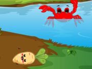 Jeu Aidez une maman de crabe innocente  en ligne