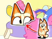 Jeu Puzzle de puzzle: Bluey Hide & Seek  en ligne