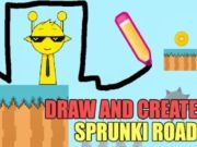 Jeu Dessinez et créez une route Sprunki  en ligne