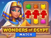 Jeu Match des merveilles de l'Égypte  en ligne