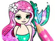Jeu Livre de coloriage: Little Mermaid  en ligne