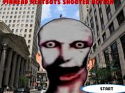 Jeu Pinhead Nextbots Shooter Action  en ligne