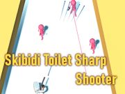 Jeu Skibidi Toilette Sharp Shooter  en ligne
