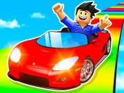 Jeu Race de cascade de voiture épique obby  en ligne