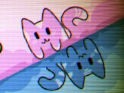 Jeu Chats de symétrie  en ligne