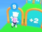 Jeu Cat Angela Running  en ligne