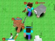 Jeu Minecraft: Créez un monstre et combattez!  en ligne