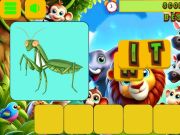Jeu Animaux de mots pour les enfants  en ligne