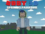 Jeu OBBY 3D Sprunki Parkour  en ligne
