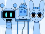 Jeu Huggy Mix Sprunki Music Box  en ligne