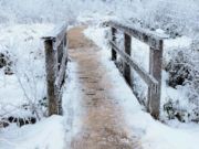 Jeu Bridge Winter Snow Swigsaw  en ligne