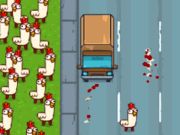 Jeu Aller au poulet aller  en ligne