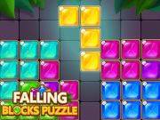 Jeu Puzzle des blocs de chute  en ligne