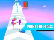Jeu Peindre les drapeaux  en ligne
