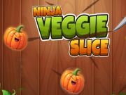 Jeu Ninja Veggie Slice  en ligne