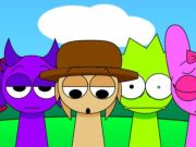 Jeu Sprunki Pyramixed - Animations finies  en ligne