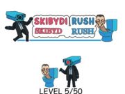 Jeu Rush skibydi  en ligne