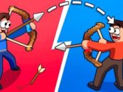 Jeu Deux archers inclinent duel  en ligne
