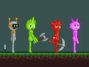 Jeu Sprunki Sandbox: Mode de terrain de ragdoll  en ligne