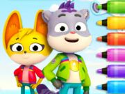Jeu Livre de coloriage: étuis de créature  en ligne