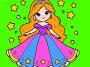 Jeu Retour à l'école Princess Coloring Book  en ligne