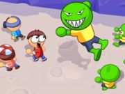 Jeu Foule zombie et fusion  en ligne