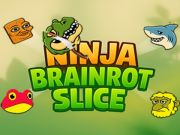 Jeu Ninja Brainrot Slice  en ligne