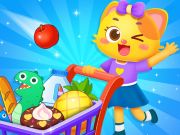 Jeu Supermarché shopping pour les enfants  en ligne