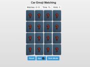 Jeu Matchage des emoji de voitures  en ligne