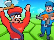 Jeu Tile Hex World: rouge vs bleu  en ligne