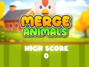 Jeu Fusionner les animaux  en ligne
