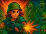 Jeu Défense automobile zombie  en ligne