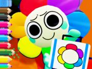 Jeu Livre de coloriage: les membres du monde de Dandy  en ligne
