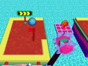 Jeu Balle: chemin à travers les obstacles en ligne