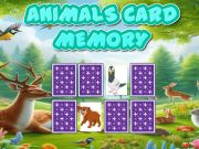 Jeu Mémoire de cartes d'animaux en ligne