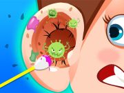 Jeu Clinique de parasites d'oreille en ligne