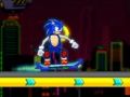 Jeu Glieur de skate Sonic  en ligne