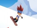 Jeu Snowboard Beyblade  en ligne