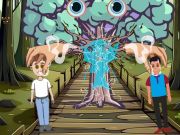 Jeu Sauver des copains de l'arbre mystique en ligne