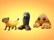 Jeu Animaux italiens avec une voix agissant en ligne