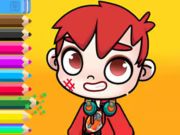 Jeu Livre de coloriage: Avatar World Schoolboy en ligne
