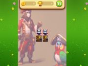 Jeu Correspondance de mémoire de chat pirate en ligne