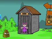 Jeu Rescue de fille de beauté violette en ligne