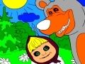 Jeu Masha et l'ours dans les bois en ligne Jeu Masha et l'ours dans les bois en ligne