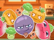 Jeu Suika- Mélanger les fruits et légumes! en ligne